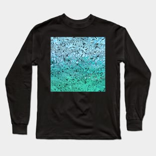 The Sea - Original Abstract Design Long Sleeve T-Shirt